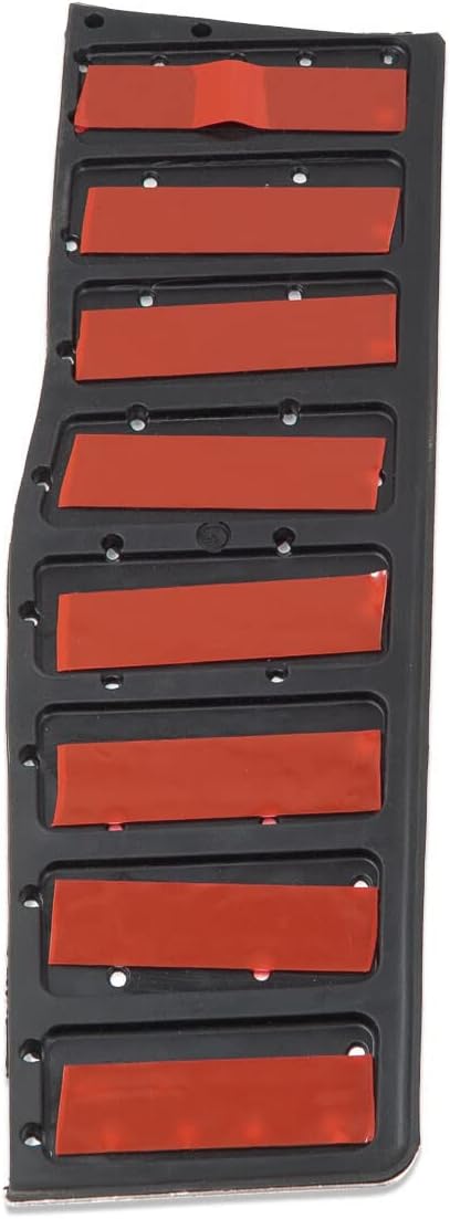 IAG I-Line Dead Pedal Cover for Ford Bronco 2021+ 2/4 Door w/Automatic Transmission (Not Sport), Foot Rest Cover