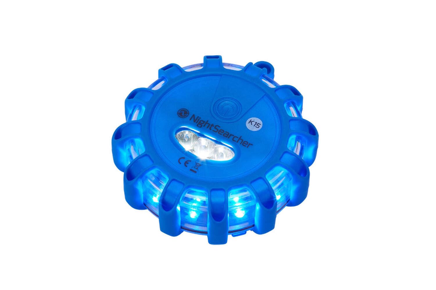 Nightsearcher Pulsar AAA Series Blue Multiple Effect Light Module, Magnetic Mount, LED Bulb, IP65, IP66