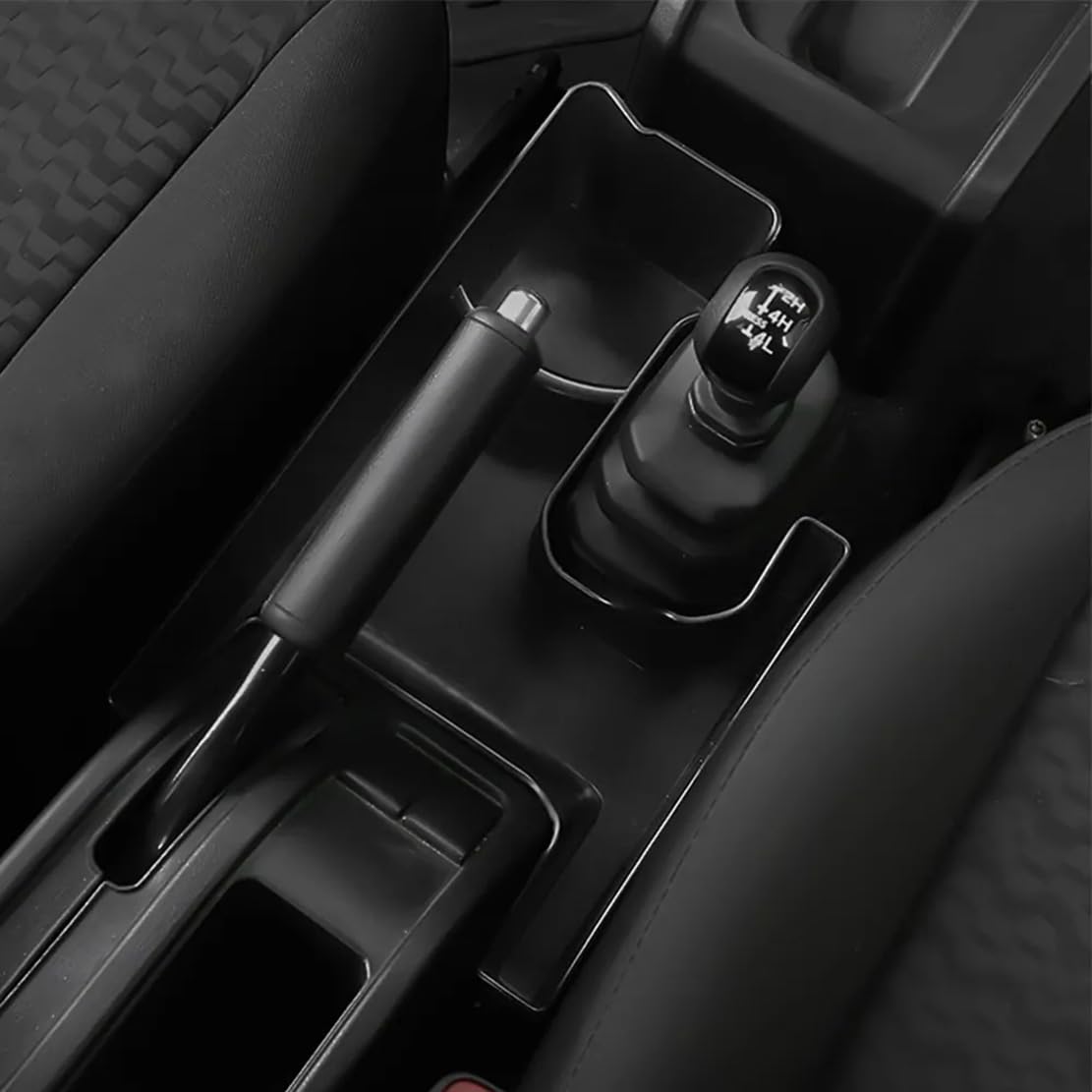 Auto Center Console Cup Halter Gearschichtablagerungsbox, kompatibel mit Suzuki Jimny JB64 JB74 bei Model 2019-2023, Stauung von Aspidying-Zubehör