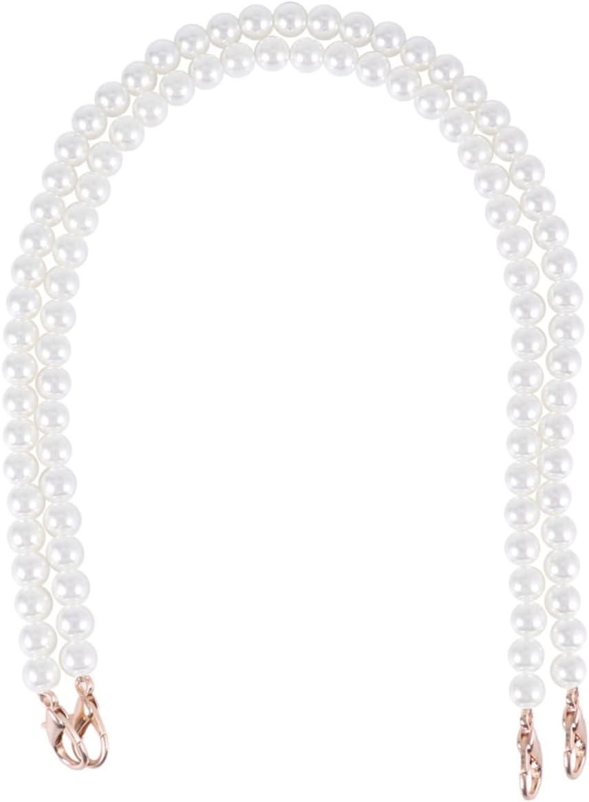 Women's Bag Pearl Chain Replacement Straps 40cm 60cm 2pcs