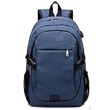 sony usb media player smp-u10  JUND Tessuto Oxford Zaino Uomo Zaini Scuola Media Notebook Studente Impermeabile Zaini Casual Travel Daypack Fashion Con USB