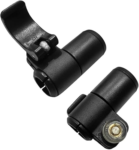 Paquete de 2 piezas de bloqueo externo, bastones de senderismo, repuesto de liberación rápida, cerraduras externas abatibles para escalada al aire