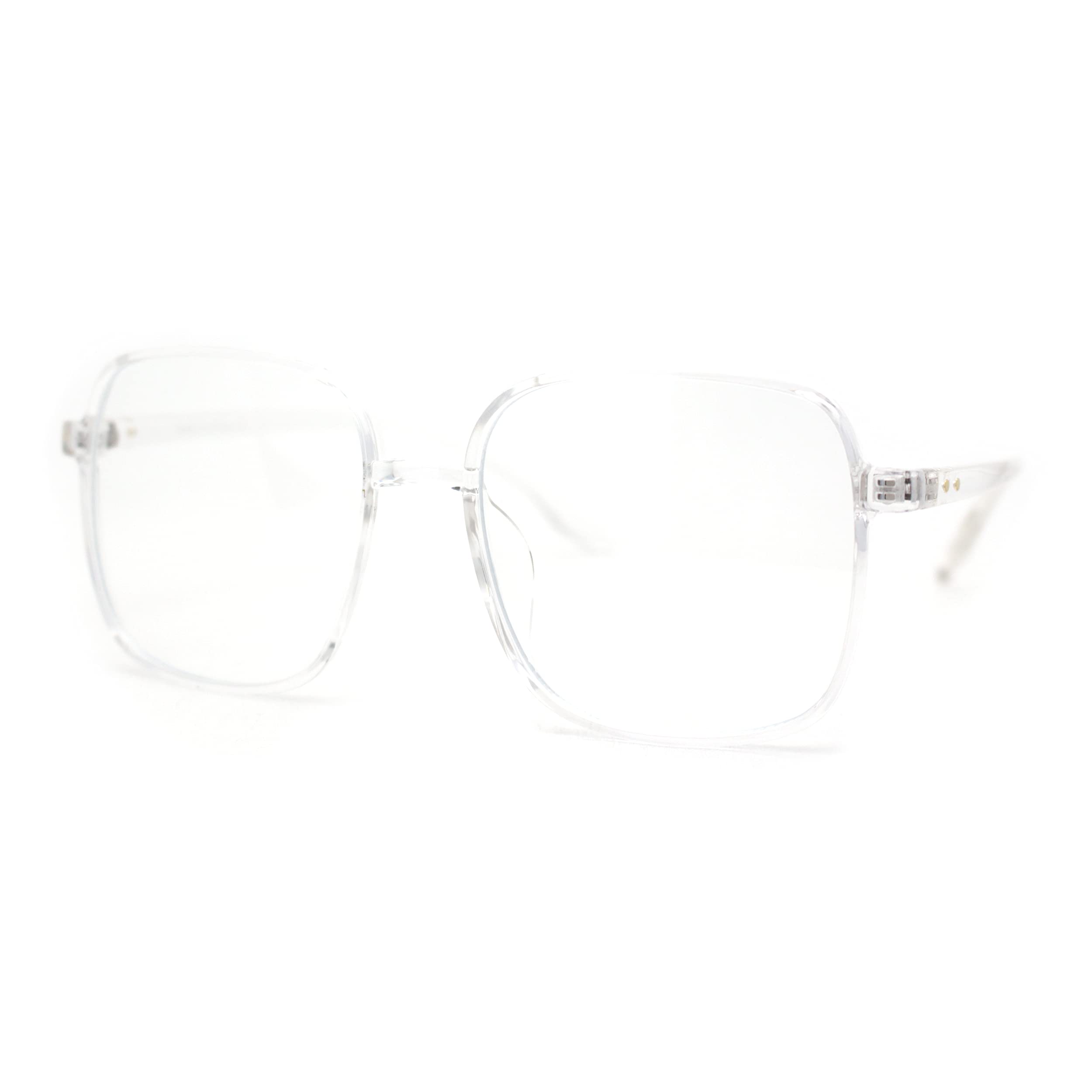 SA106 Womens Large Granny Ironic Plastic Blue Light Filter Computer Glasses