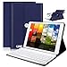 iPad Mini 4 Keyboard, COO iPad Mini 4 Case with Builtin Removable Bluetooth Keyboard for Apple iPad Mini 4 (Model A1538/A1550) with 360 Degree Rotation and Multi-Angle Stand (Dark Blue)