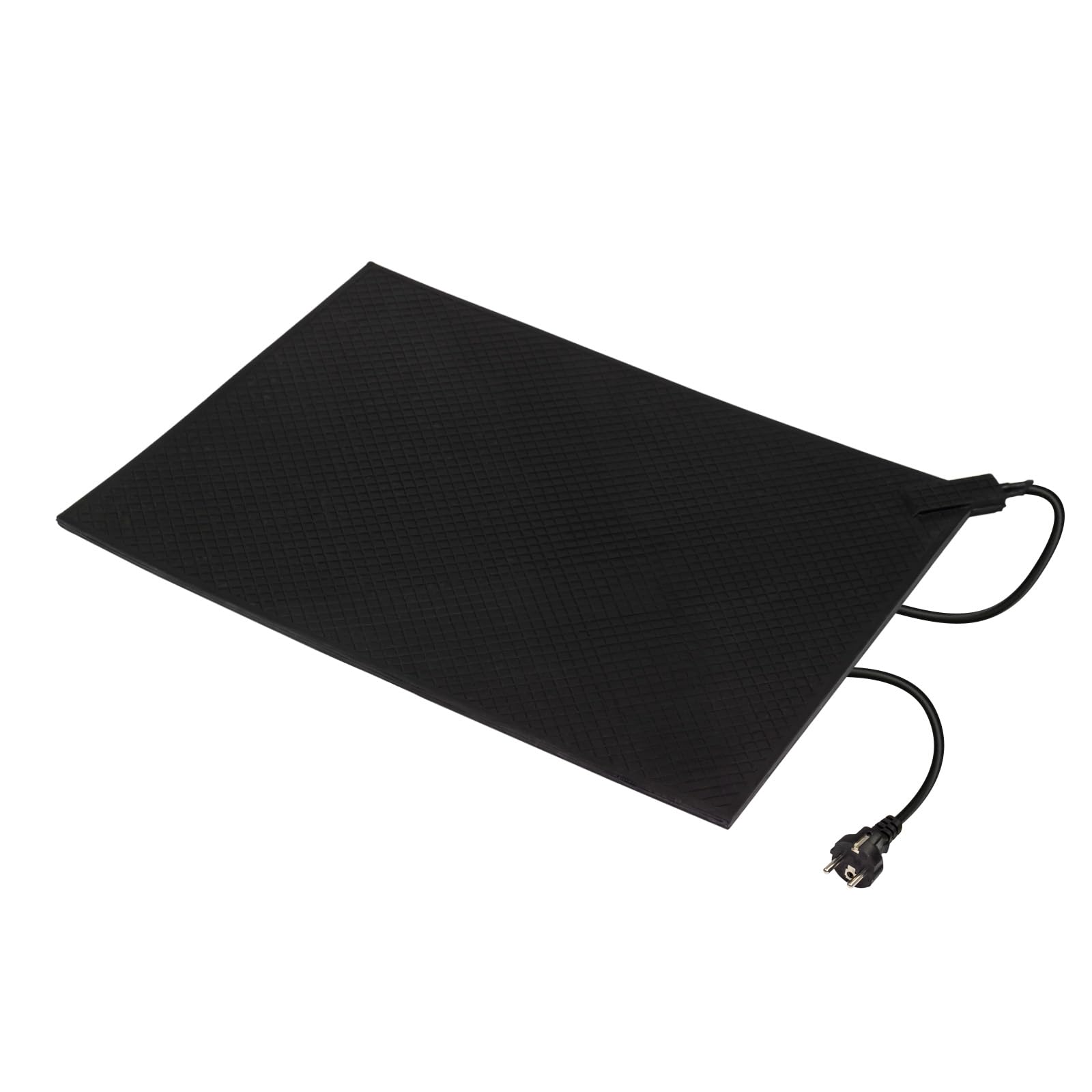 Mi-Heat Gumowa mata grzewcza 45 x 60 cm, 110 W – ciepłe stopy w chłodni, magazynie, na taśmie montażowej, stoisku sprzedażowym lub na zewnątrz