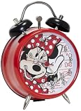 Minnie Mouse Mini Twin Bell Alarm Clock