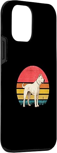Vista 30 de iPhone 12/12 Pro Dogo Argentino Sunset Retro Dog Vintage Design Mom Dad Kids Case