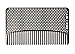 Go-Comb - Wallet Comb - Sleek, Durable Stainless Steel Hair and Beard Comb - Black