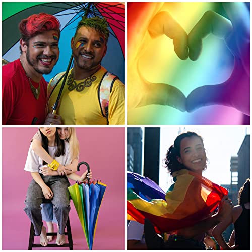 totes Large Eco Auto-Open 24 Rib Stick Umbrella with a Classic J Hook Curved Handle and water repellant - Image 6