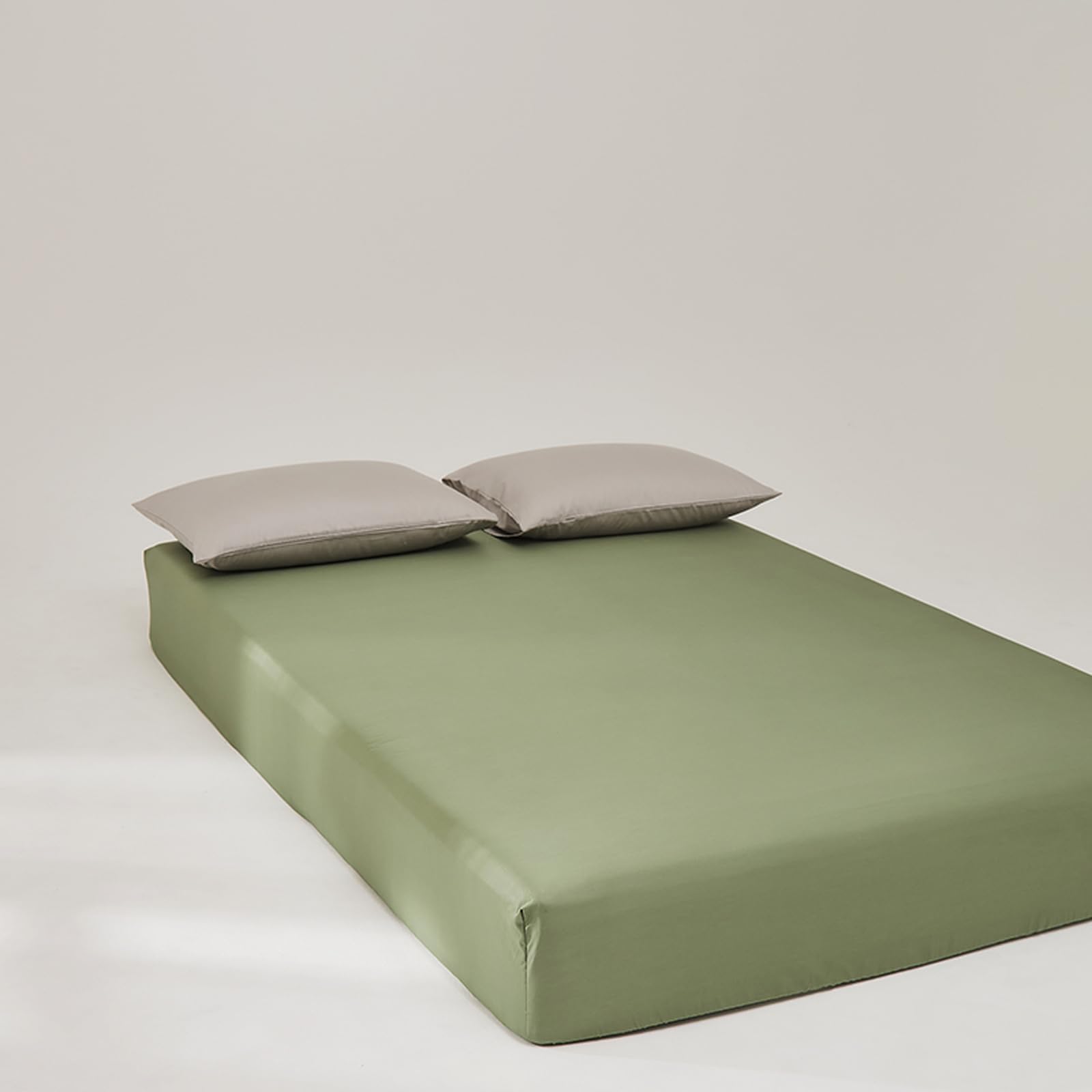 Jersey Drap-Housse Drap de lit 200x220 Drap Housse Extensible Respirant Doux pour Protège Matelas Épais