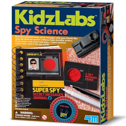 Imagen de 4M Spy Science Secret Message Kit