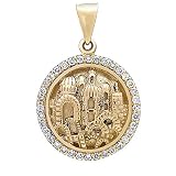 Echoes of Gerusalemme Diamond Collana Oro 14K Diamanti 0.36ct Gioielli, Oro, Diamante