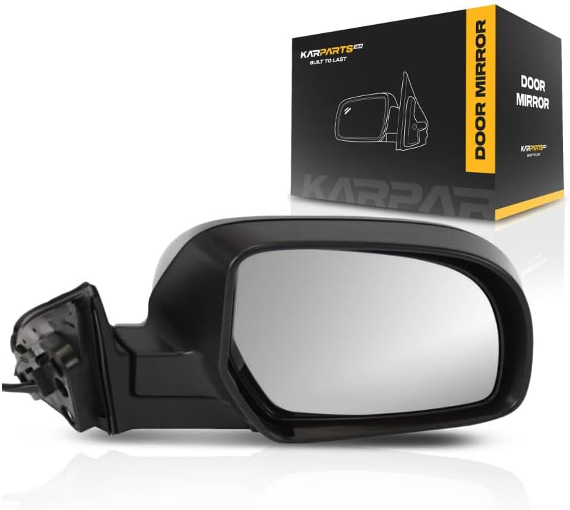 For Subaru Outback 2012 2013 2014 Door Mirror Passenger Side | Power | Non-Heated | Paint To Match | Replacement For 91036AJ12B, 91059AJ00A | SU1321123