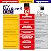5-in-1 Industrial Lubricant Spray, Moisture Displacer, Deep Penetrant, Rust Blocker, Long Lasting Lubricant, Safe for Live Circuits, Tools & Machinery