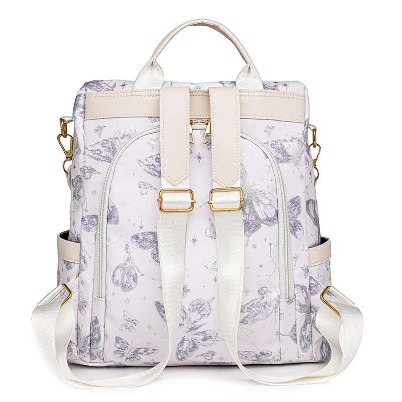 Image of MOCA Womens Girls Backpack Anti-theft Handbag Ladies Shoulder Bag School Bag Stylish Casual Daypacks Lightweight Rucksack for Outdoor Travel School Campus Shopping Bag for women Girl