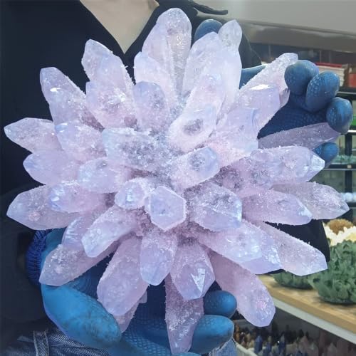 Cluster de quartz naturel de 500g pour géode de cristal - 3