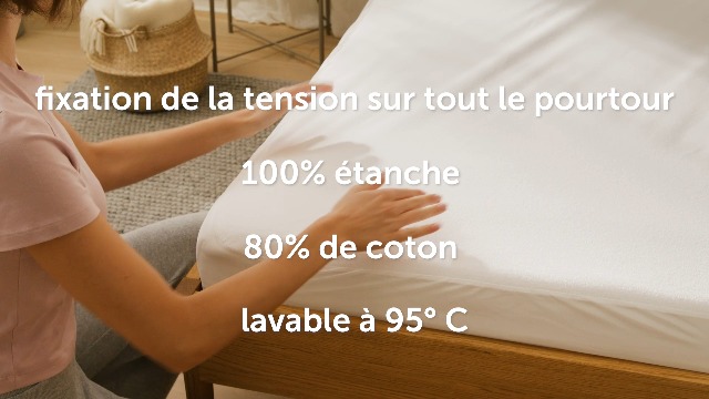 Accesorio Cama Transpirable Blumtal Protector De Colchón 80x160 Cm - Impermeable, Algodón 80%, Certificado Oeko-Tex, Lavable A 95°C Protector Antiácaros