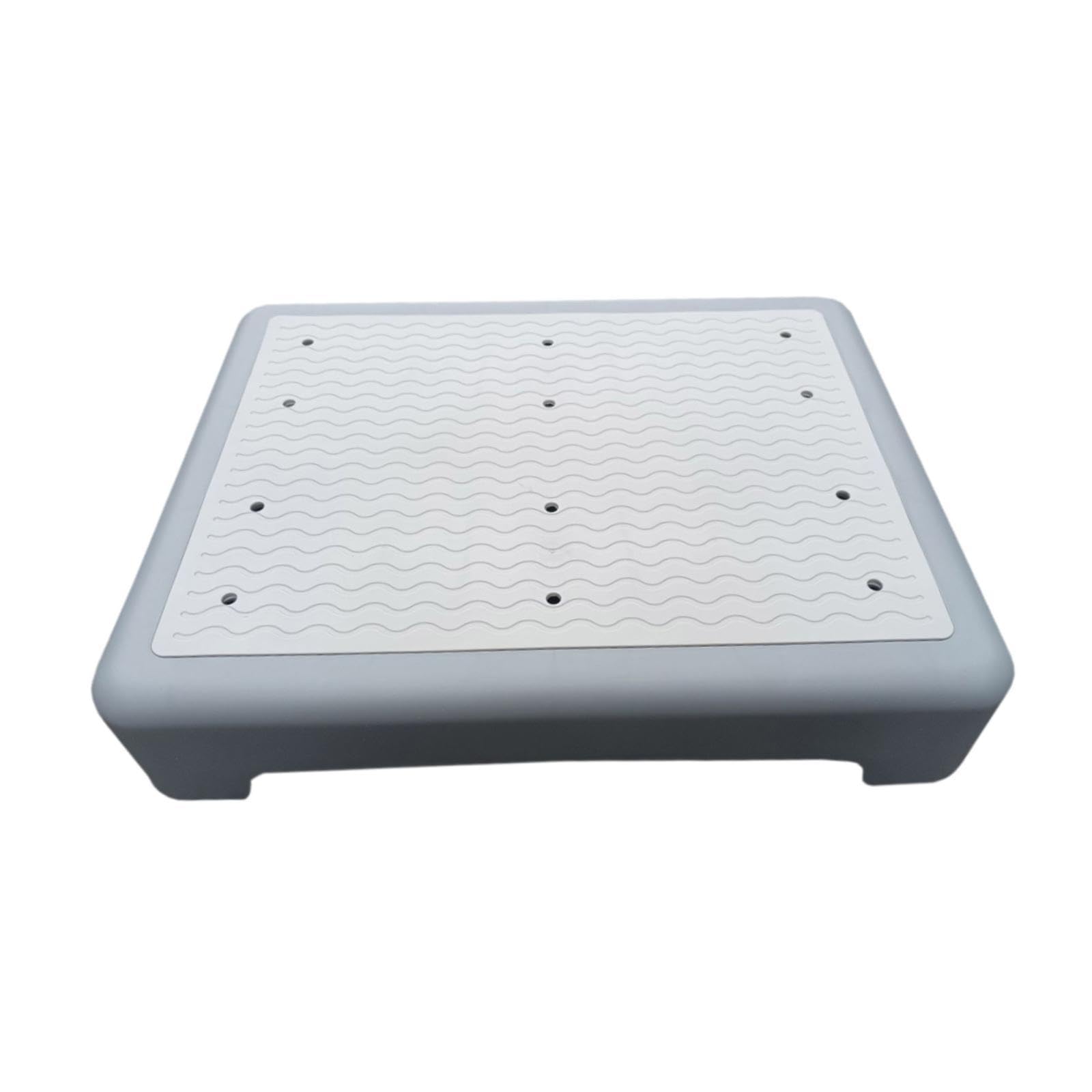 Sharplace Taburete de ducha Taburete Paso elevador para el baño de la bañera de la cama, Gris