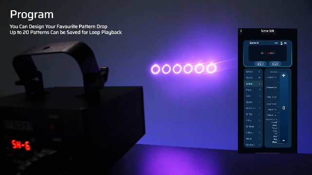 Image of KeoBin APP DJ Laser Lights Professional - 200+ 3D RGB Animation Laser Light Show, Hand Drawing, Custom Patterns, Sound Actived & DMX Sync for Party, Stage, Club