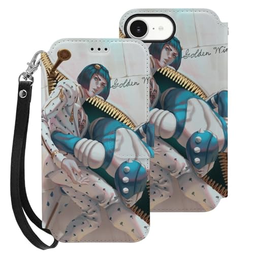 iPhone 16 E �p �P�[�X �蒠�^ �W���W���̊�Ȗ`�� �u���[�m �A�C�t�H�� 16 �p �P�[�X �����ӂ���16�p �g�уP�[�X �l�C �X�}�z�P�[�X