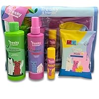Champu Perro 300ml, Crema Almohadillas Perros Stick 15gr, Toallitas Perros Higiene 20u Y Colonia Perro Calmante 200ml. Pack Higiene Y Cuidado con Neceser para Tu Peludo. Dog Shampoo, Paw Balm Dog