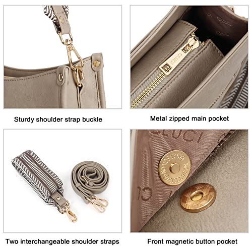 CLUCI Crossbody Bags For Women Trendy Fashion Shoulder Bag Vegan Leather Purse For Ladies with Adjustable Strap4