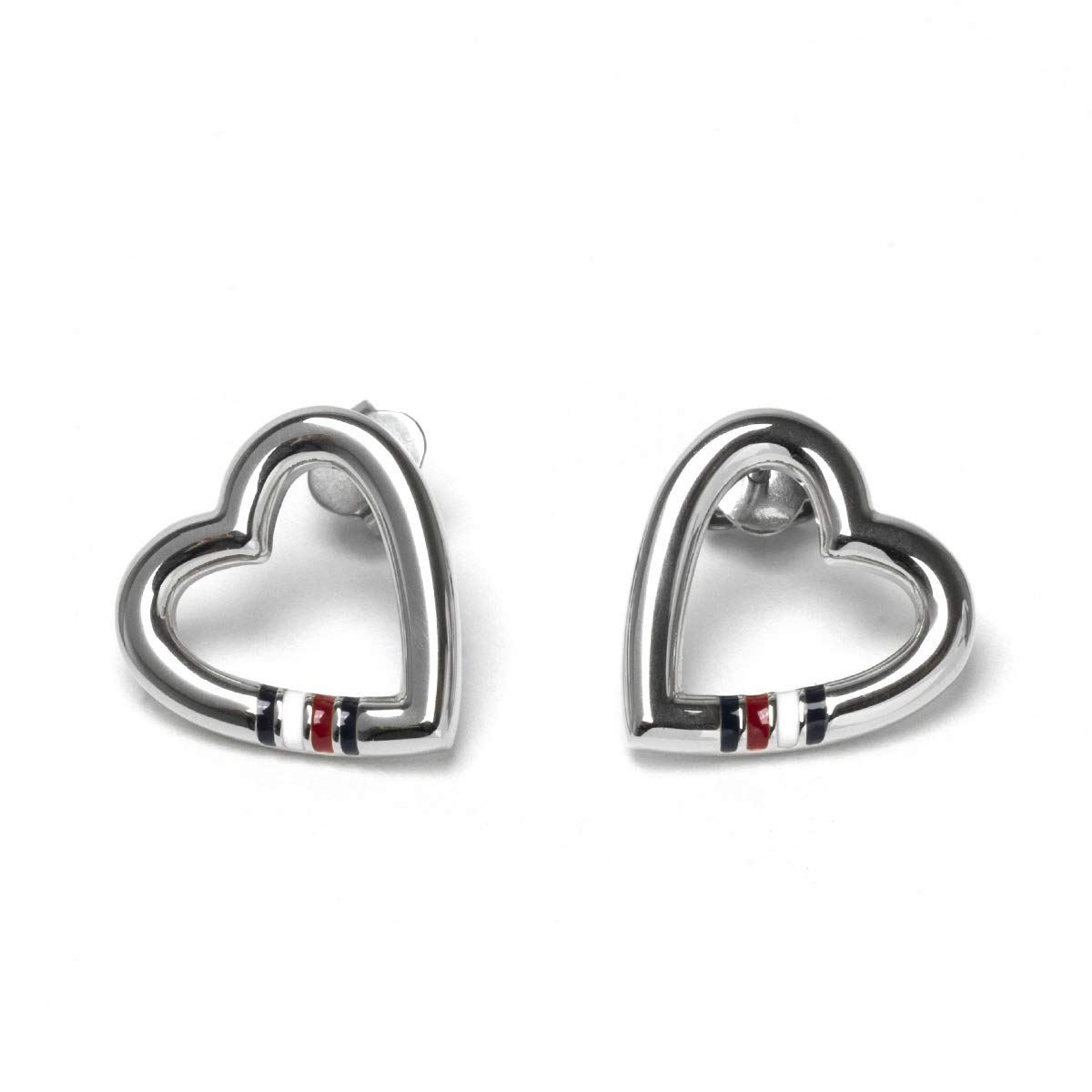 Amazon | トミーヒルフィガー TOMMY HILFIGER オープンハート ピアス 