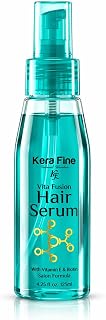 Kera Fine Vita Fusion Hair Serum 125ml | Anti-Frizz Hair Oil Serum with Vitamin E & Biotin | Smooth, Shiny & Silky Hair | ... Price In India