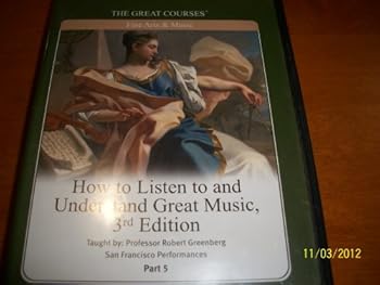 Sheet music How to Listen to and Understand Great Music, 3rd Edition Part 5 (only) Book
