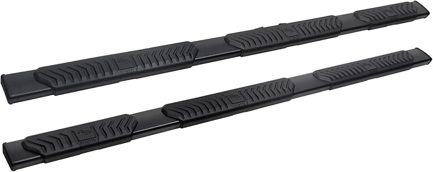 Westin 28-534685 R5 M-Series Wheel-to-Wheel Nerf Bars fits 2019-2026 Silverado Sierra 1500 Crew Cab 5'5" Bed Double Cab 6'5" Bed (Exc 2019 Silverado LD Sierra 1500 Limited) Black Pair