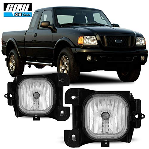 CPW Fog Lights Compatible with [2004-2005 Ford Ranger] Driving Fog Lights