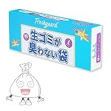 HANSILK ゴミ袋 生ゴミが臭わない袋 5∼8L 90枚入 32*45cm 厚さ0.02mm 長時間防臭 半透明 取り出しやすい Lサイズ ホワイト