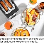 Chefman 2 Slice Toaster, 7 Shade Settings, Removable Crumb Tray, Thick Bread and Bagel Toaster with Defrost and Cancel Buttons – Black - Image 4