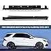 KYX Running Boards fit for Mercedes Benz W166 M ML ML350 GLE 2012-2017, Aluminum Alloy Car Door Side Steps Nerf Bars Truck Boards Step Rails