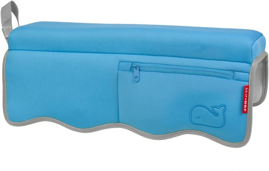 Skip Hop Baby Bath Elbow Rest, Moby, Blue