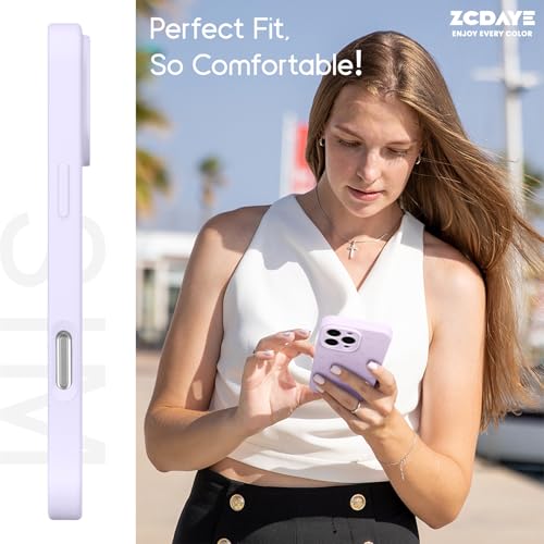 Coque silicone iPhone 17 Air violette ZCDAYE protection douce - 7