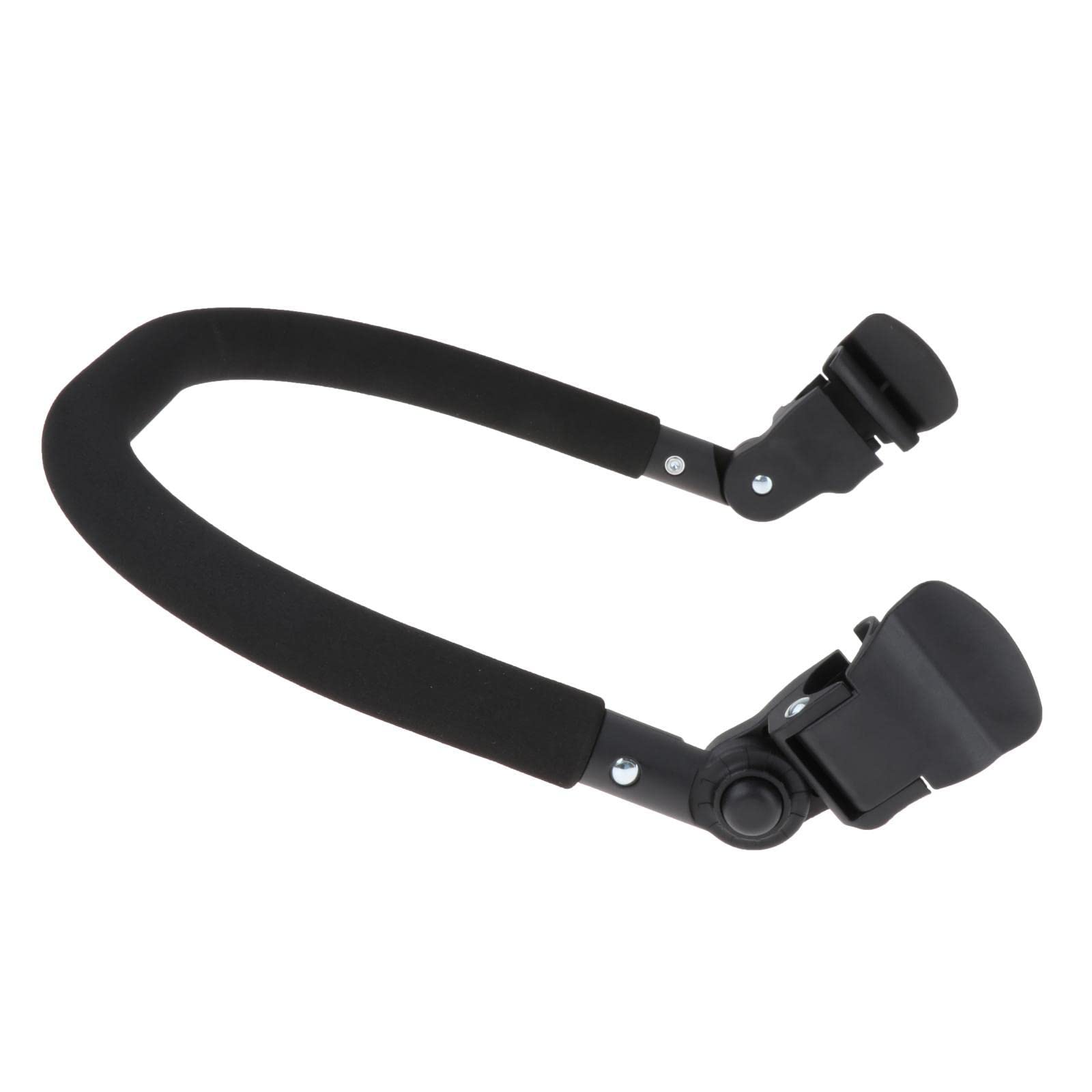 Milageto Reposabrazos universal para cochecito de bebé, barra de parachoques, manillar, accesorios para cochecito de bebé, EVA esmerilado