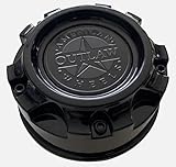 1Pc Gloss Black Wheel Rim Hub Cover Center Cap American Outlaw Cap 894 CAP1017 80847