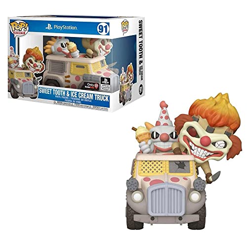 Funko Pop Rides 91 Playstation - Sweet Tooth &Amp; Ice Cream Truck - Gamestop Exclusive