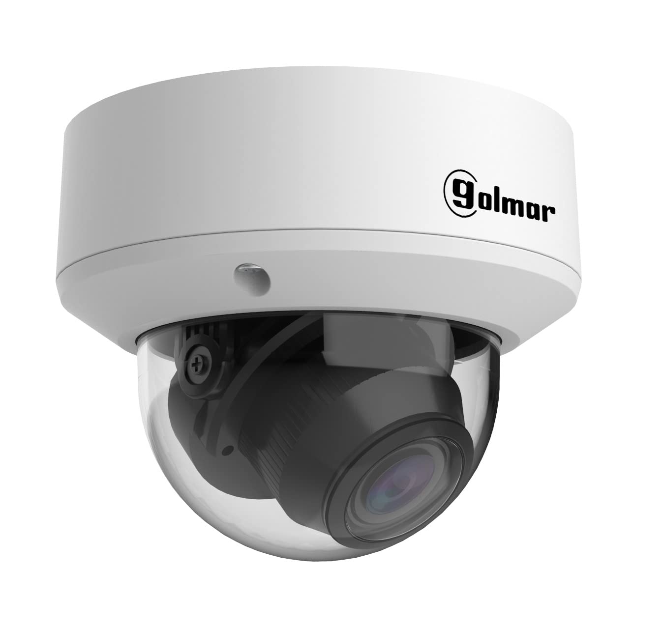 Caméra dôme AHD4-24V2M Golmar 31600248 motorisée anti-vandale pour surveillance extérieure
