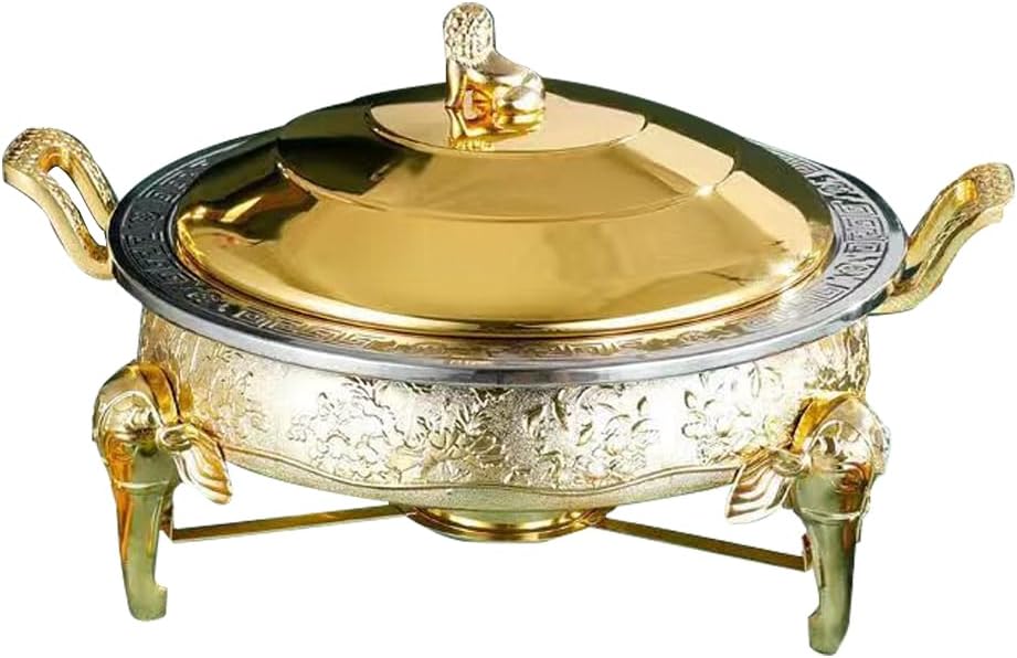 Stainless Steel Chafing Dish Buffet Chafer SetCatering Food Warmer for PartiesWeddingBirthdayPartyChafing Server DishB,C