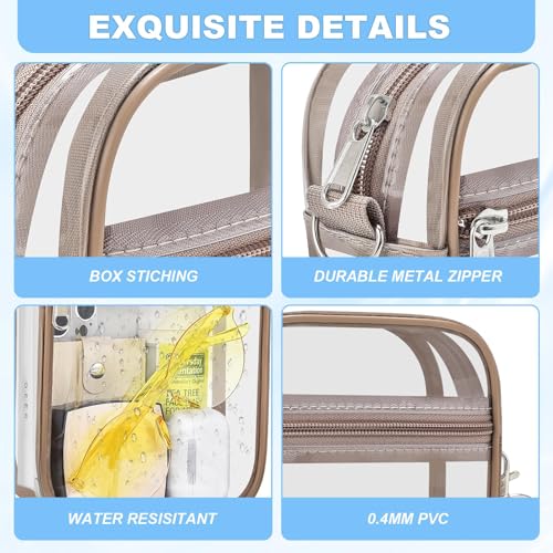 Clear Bag for Stadium Events Small Clear Purse CrossBody Bag for Men and Women Sports Events Festivals4