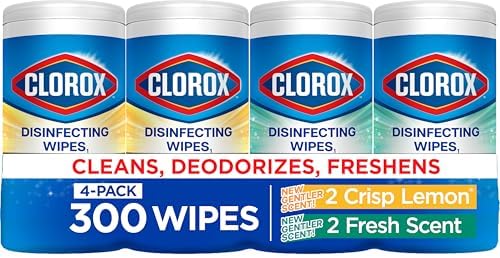 Clorox Disinfecting Cleaning Wipes for Spring Cleaning & Allergy ...