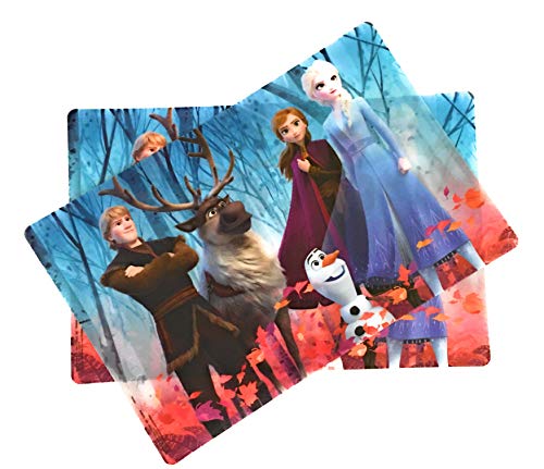 Zak! Designs Disney Frozen Anna & Elsa Kid's Placemats (Set of 2)