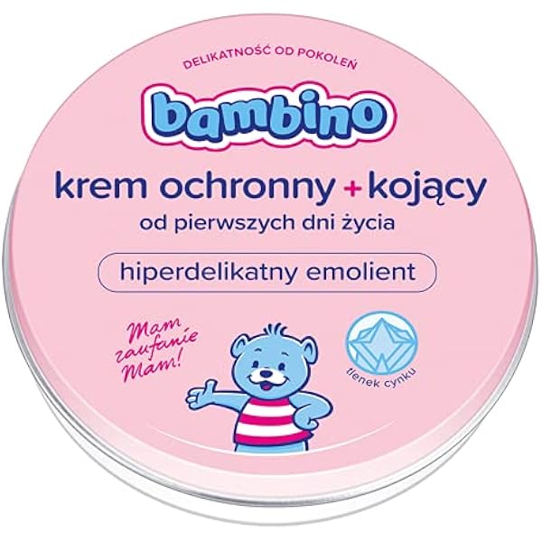 Bambino NBAM06 Krem, Różowy, ‎8.3 x 8.3 x 1.8 cm; 80 g, 75 ml