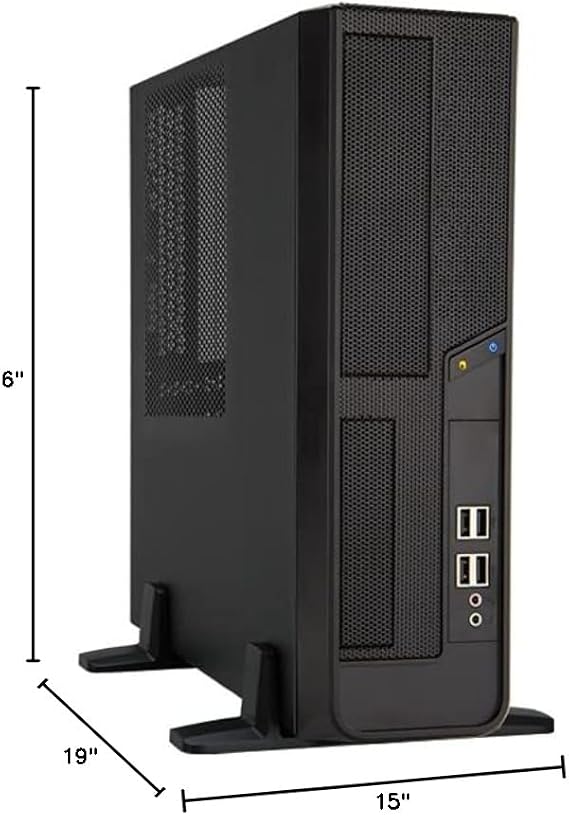 InWin BL040 mATX Desktop case with 300W TFX PSU/Black/IEEE 1394 - BL040.FF300TB3F
