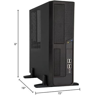 InWin BL040 mATX Desktop case with 300W TFX PSU/Black/IEEE 1394 - BL040.FF300TB3F
