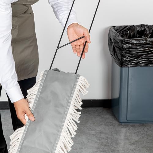 Image of Restaurantware-MOP FRAME ONLY: Clean Tek Professional 59.8 x 5 Inch Dust Mop Frame, 1 Snap-On Wire - Dust Cleaning Head And Handle Sold Separately, For Home Or Office, Iron Wire