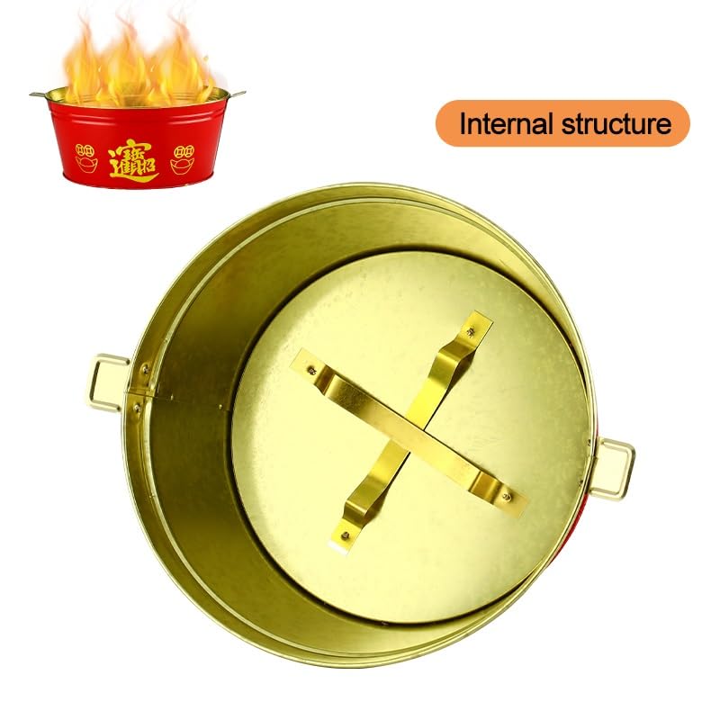 Burn Barrels, Fire Pit, Paper Incinerator, Stainless Steel Incinerator Barrel, Burning Rubbish Paper Leaves Documents(Medium)