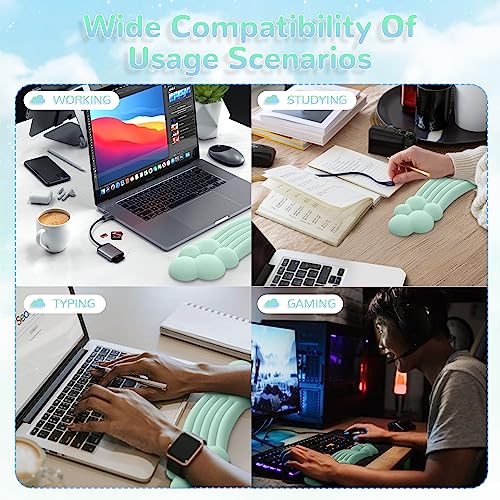 Repose-poignet Rainbow pour clavier mécanique de bureau ou setup gaming - 7